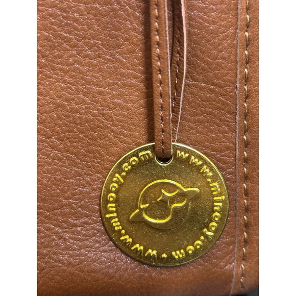 Minooy Uzania Brown Leather Crossbody Bag - Picture 8 of 13